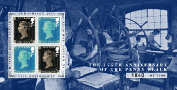 The 175th Anniversary of the Penny Black (2015)