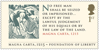 Magna Carta 1st Stamp (2015) Magna Carta, 1215