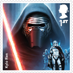 Star Wars 1st Stamp (2015) Kylo Ren