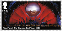 Pink Floyd £1.52 Stamp (2016) The Division Bell Tour, 1994