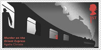 Agatha Christie 1st Stamp (2016) Murder on the Orient Express