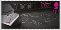 Agatha Christie £1.52 Stamp (2016) The Body in the Library