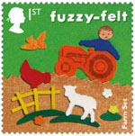 Classic Toys 1st Stamp (2017) Fuzzy Felt
