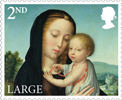Christmas 2017 2nd Large Stamp (2017) Madonna and Child