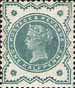 Jubilee Issue 1887-1900 0.5d Stamp (1887) green