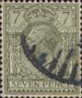 Definitives 1912-1924 7d Stamp (1912) Olive-Green
