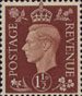 Definitives 1.5d Stamp (1937) Red Brown
