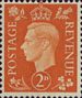 Definitives 2d Stamp (1937) Orange