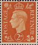 2d, Orange from Definitives (1937)