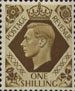 Definitives 1s Stamp (1937) Bistre Brown