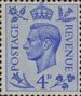 Definitives - New Colours 4d Stamp (1950) Light Ultramarine