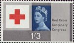 Red Cross Centenary Congress 1s3d Stamp (1963) Red Cross