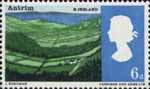 Landscapes 6d Stamp (1966) Antrim, Northern Ireland
