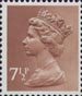 Definitive 7.5p Stamp (1971) Chestnut