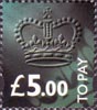 To Pay Labels £5.00 Stamp (1994) To Pay £5.00