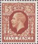 Definitive 1934-36 5d Stamp (1934) Yellow-Brown