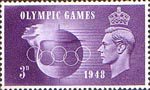 Olympic Games 3d Stamp (1948) Speed