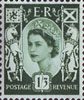 Regional Wilding Definitive - Scotland 1s3d Stamp (1958) Green