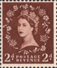 Wilding Definitive 2d Stamp (1960) Light Red-Brown