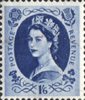 Wilding Definitive 1s6d Stamp (1960) Indigo