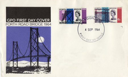 Opening of Forth Road Bridge 1964