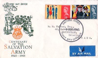1965 Other First Day Cover from Collect GB Stamps