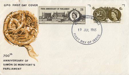 1965 Commemortaive First Day Cover from Collect GB Stamps