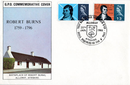 1966 Commemortaive First Day Cover from Collect GB Stamps
