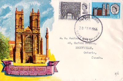 1966 Other First Day Cover from Collect GB Stamps