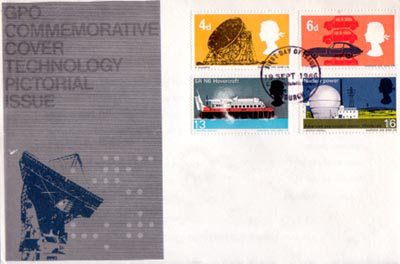 First Day Cover from Collect GB Stamps