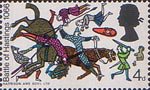 900th Anniversary of Battle of Hastings 4d Stamp (1966) Battle of Hastings