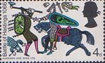 900th Anniversary of Battle of Hastings 4d Stamp (1966) Battle of Hastings