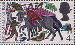 900th Anniversary of Battle of Hastings 4d Stamp (1966) Battle of Hastings