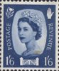 Regional Wilding Definitive - Northern Ireland 1s6d Stamp (1967) Blue