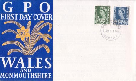 First Day Cover from Collect GB Stamps