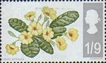 British Flora 1s9d Stamp (1967) Primroses