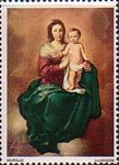 Christmas 4d Stamp (1967) 'Madonna and Child' (Murillo)