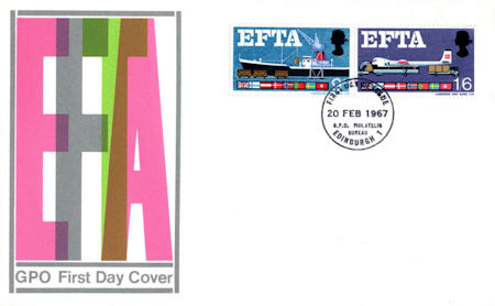 1967 Commemortaive First Day Cover from Collect GB Stamps