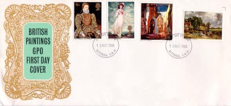 1968 Commemortaive First Day Cover from Collect GB Stamps