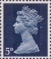 Definitive 5d Stamp (1968) Blue
