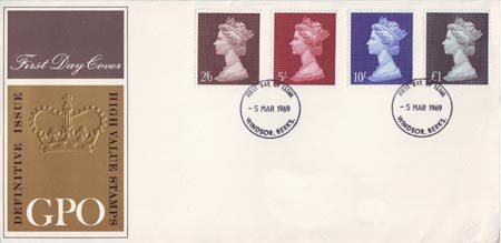 High Value Definitives - (1969) High Value Definitive