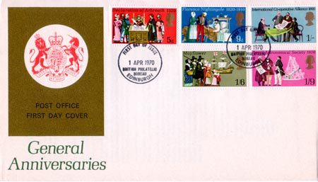 First Day Cover from Collect GB Stamps