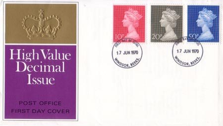 First Day Cover from Collect GB Stamps