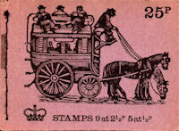 GB Booklets from Collect GB Stamps