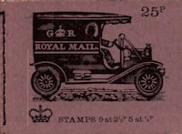 GB Booklets from Collect GB Stamps