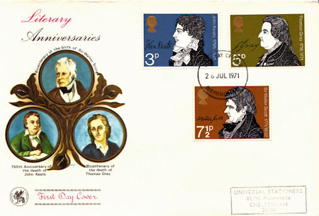 1971 Other First Day Cover from Collect GB Stamps
