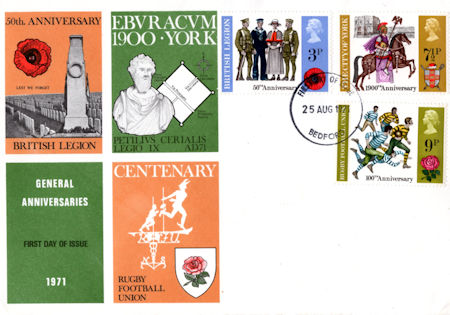 1971 Other First Day Cover from Collect GB Stamps