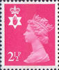 Regional Definitive - Northern Ireland 2.5p Stamp (1971) Pink