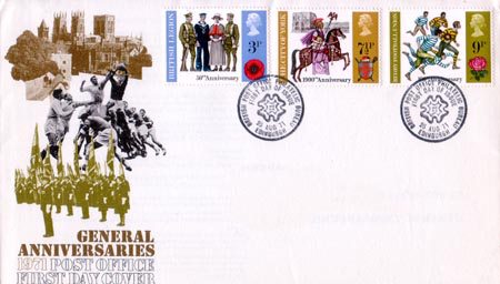 First Day Cover from Collect GB Stamps