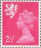 Regional Definitive - Scotland 2.5p Stamp (1971) Pink